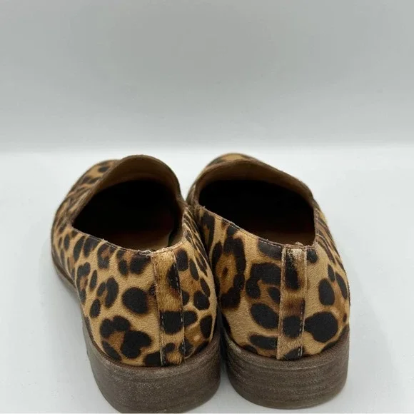 MADEWELL The Frances Loafer in Leopard Calf Hair